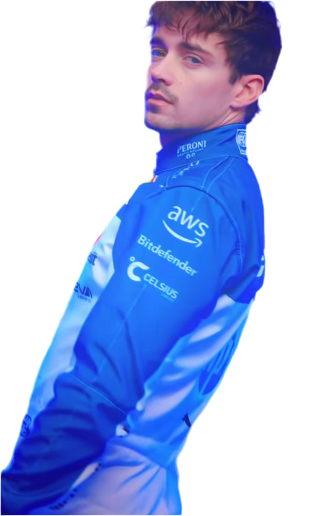 F1 Charles Leclerc 2025 Ferrari Miami GP Karting Suit – Printed Design for Fans & Racers