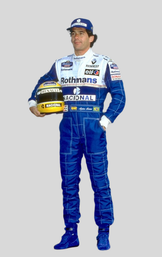 Ayrton Senna 1994 Karting Suit – Premium Embroidered Replica (Official Tribute Edition)