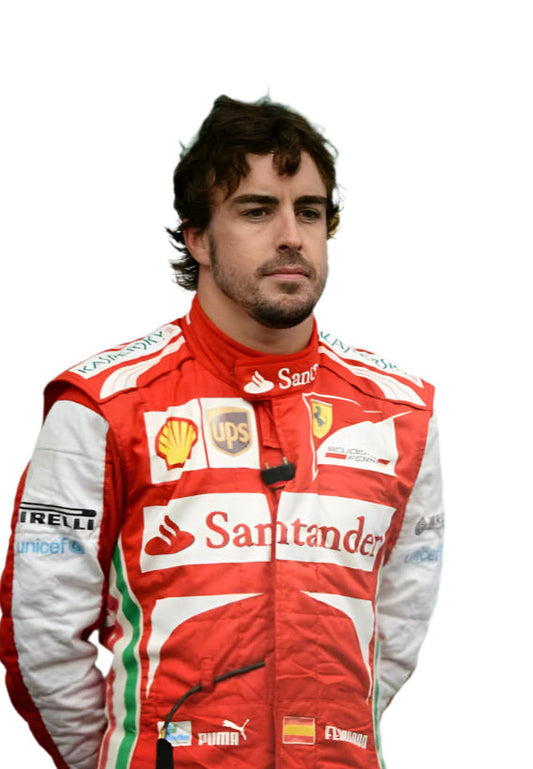 2013 Fernando Alonso Scuderia Ferrari F1 Race Suit