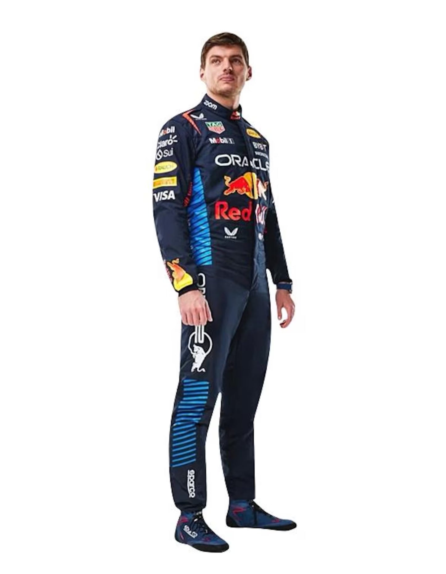 Red Bull Max Verstappen Racing Suit – High-Speed Performance Design