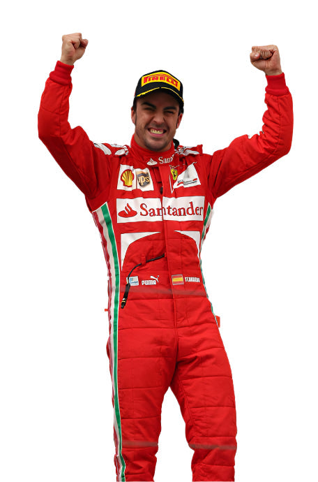 2013 Fernando Alonso Scuderia Ferrari F1 Race Suit