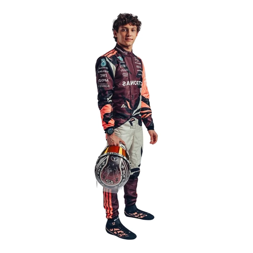 Andrea Kimi Antonelli 2025 Miami GP F1 racing suit