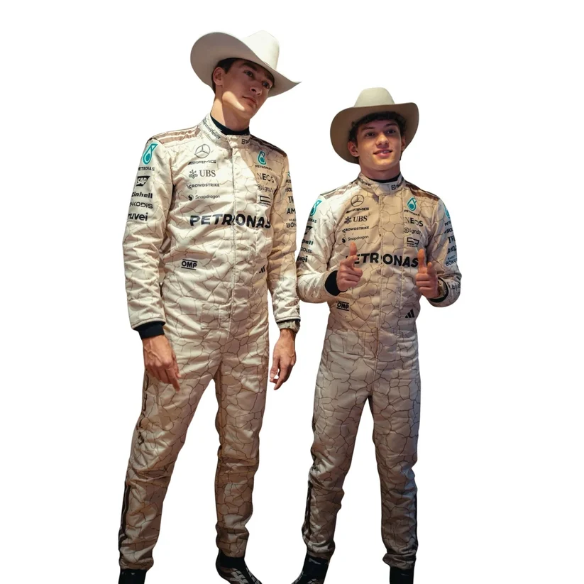 2025 Russell & Antonelli USA Austin GP F1 racing suit