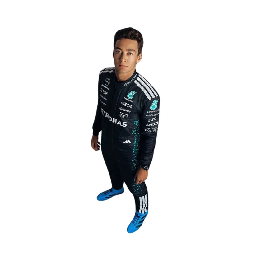 2025 George Russell F1 racing suit