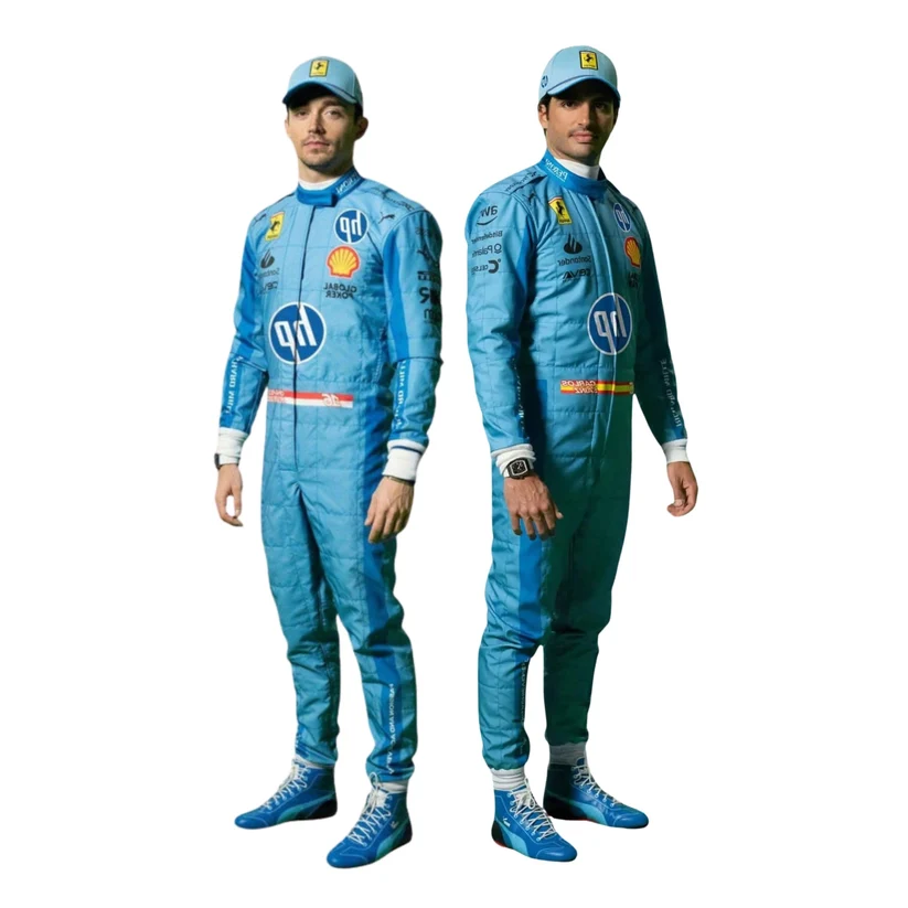 2024 Miami GP F1 suit Charles Leclerc & Carlos Sainz Jr