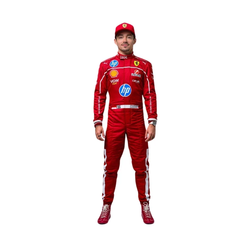 2025 Charles Leclerc F1 racing suit