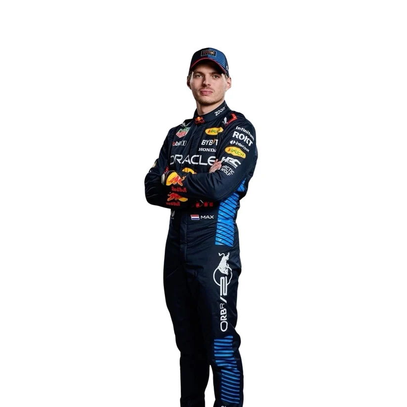 2024 Max Verstappen F1 Racing Suit 2 Max Verstappen Formula 1 racewear from the 2024 season