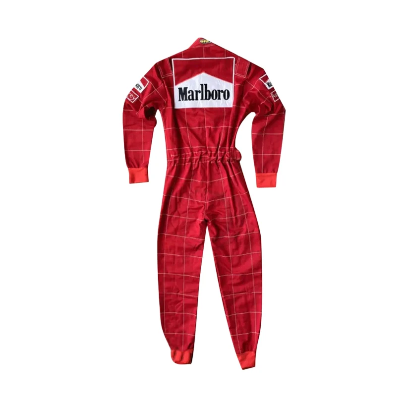 Michael Schumacher 1996 F1 Racing Suit 2 1996 Formula 1 race suit featuring Michael Schumacher