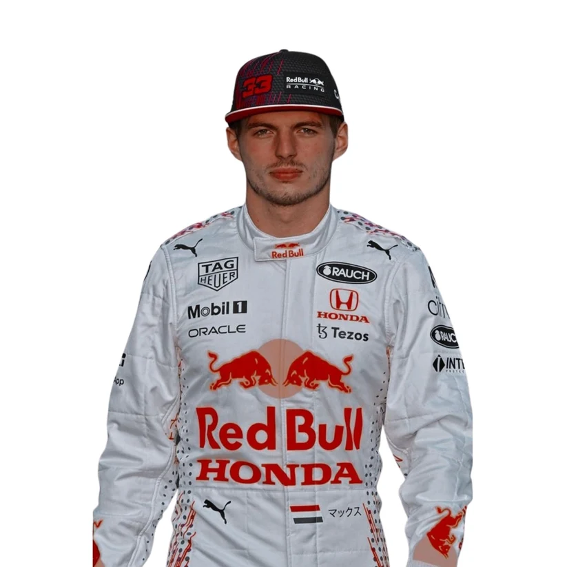 2021 Max Verstappen Turkish GP F1 Racing Suit 3 Front view of the Verstappen-inspired Turkish GP suit