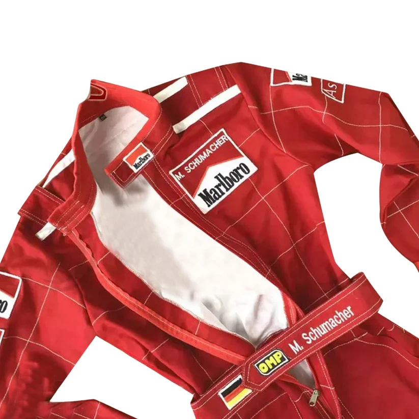 Michael Schumacher 1996 F1 Racing Suit 6 Formula 1 Michael Schumacher race suit for the 1996 season
