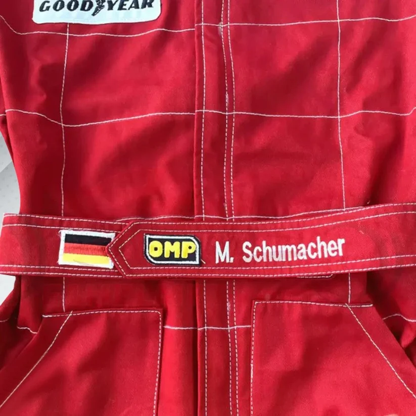 Michael Schumacher 1996 F1 Racing Suit 4 Driver-inspired Michael Schumacher 1996 Formula 1 suit