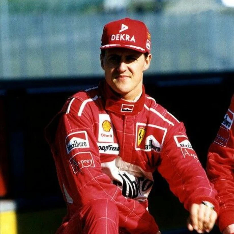 Michael Schumacher 1997 F1 Racing Suit 4 Collectible Michael Schumacher Ferrari racing suit for 1997